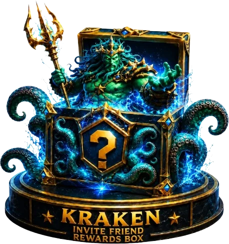 Invite Friend Kraken rewards chest